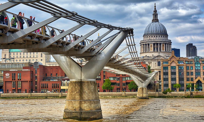Мост Тысячелетия в Лондоне