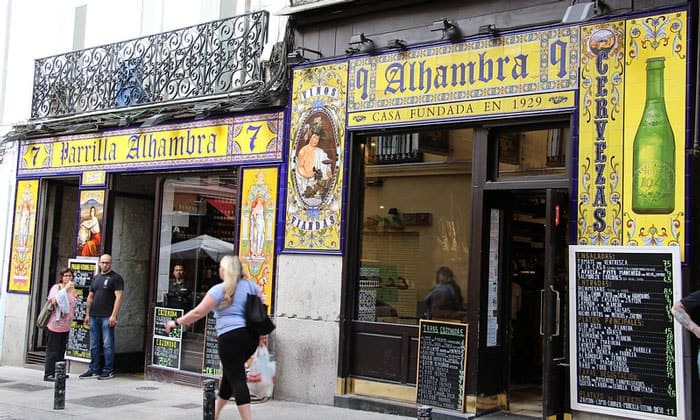 Бар-ресторан «Alhambra» в Мадриде