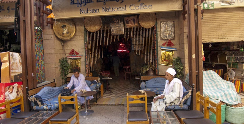 Чайная Nubian National Coffee в Луксоре