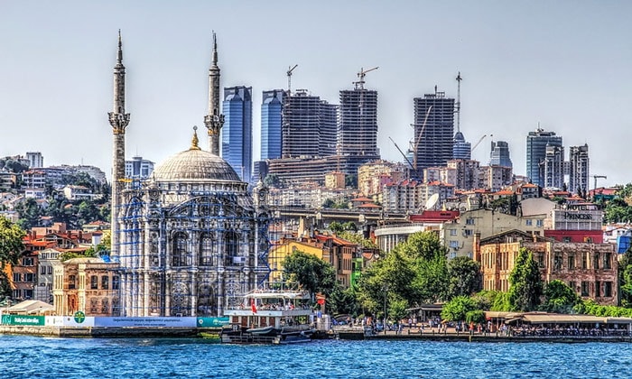 Район Ортакёй в Стамбуле