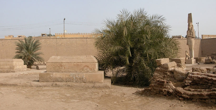 Храм божества Мин в городке Ахмим