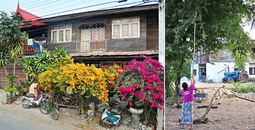 Деревня Бан Прасат в Таиланде