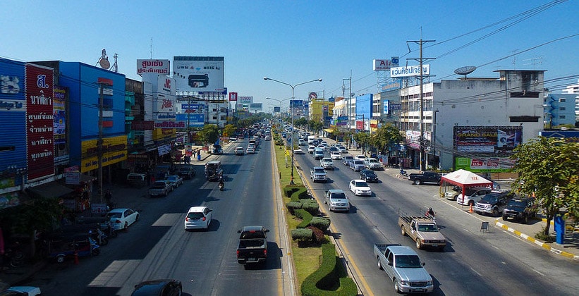 Город Накхонратчасима в Таиланде