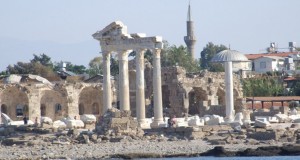 Древний город Аспендос в Турции