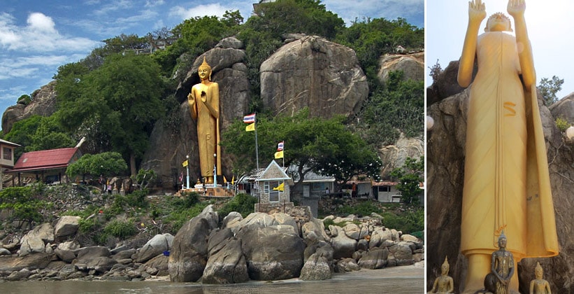 Статуя Будды на холме Chopstick в Хуахине