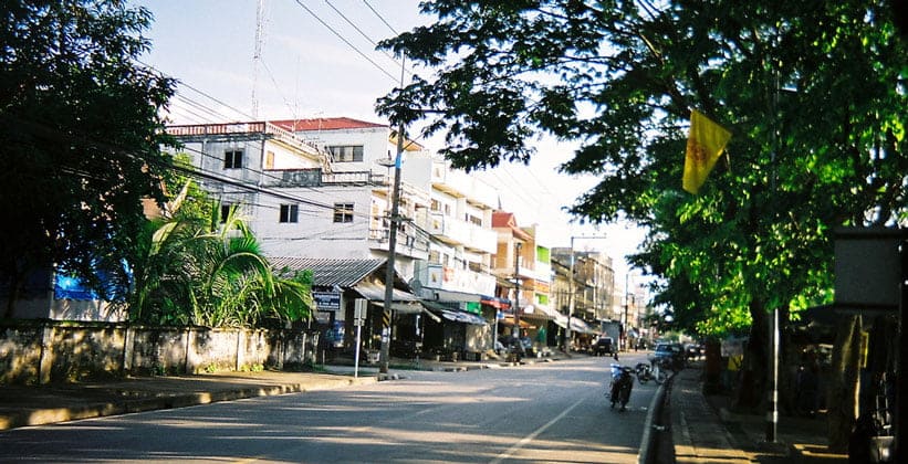 Город Чиангсен в Таиланде