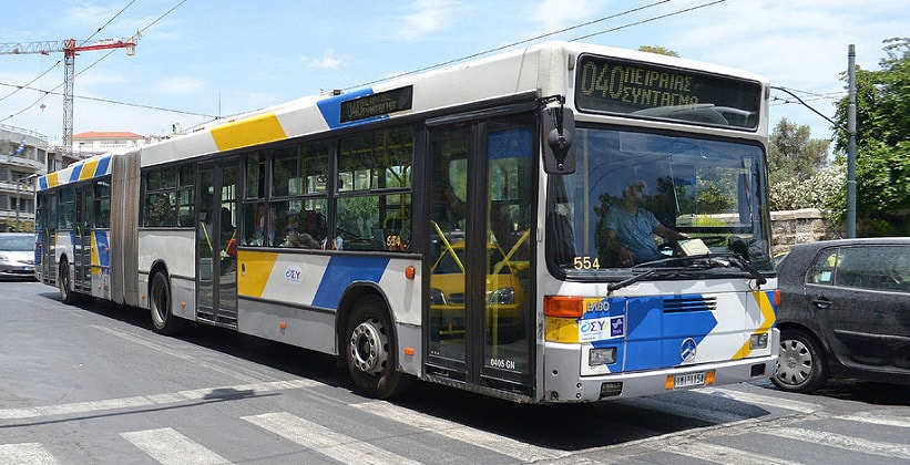 Муниципальные автобусы Афин