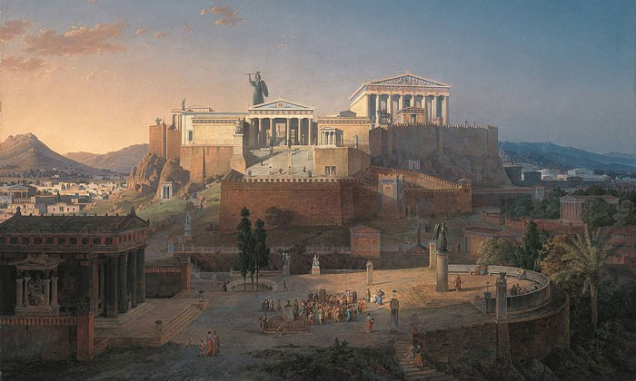 Реконструкция Афинского Акрополя