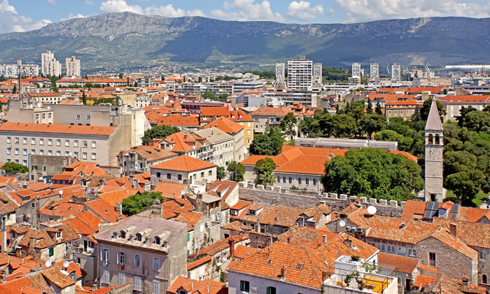 Город Сплит в Хорватии
