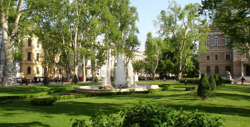 Парк Зриневац в Загребе