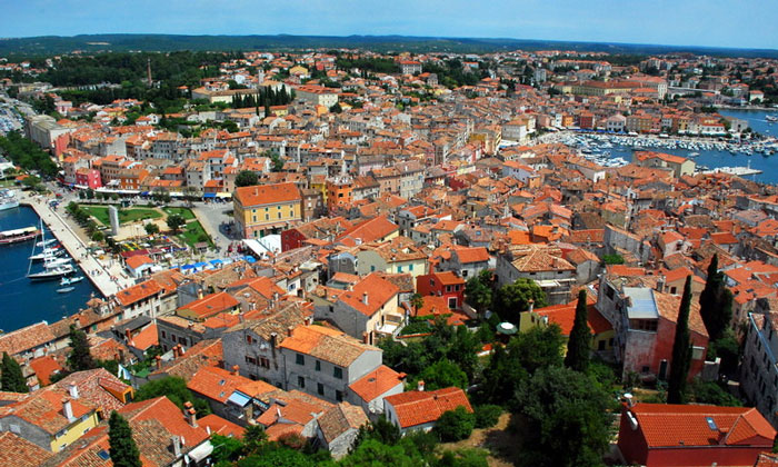 Город Ровинь в Хорватии