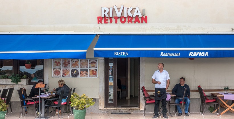 Ресторан Rivica в Шибенике