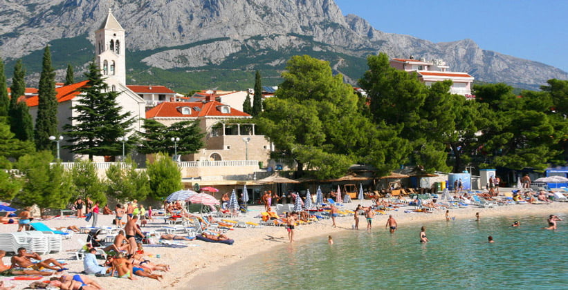 Курорт Башка-Вода в Хорватии