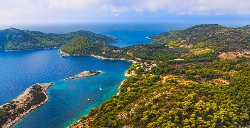 Остров Млет в Хорватии