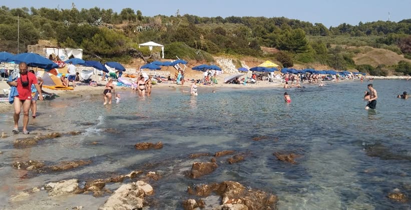 Пляж Vela-Przina в Хорватии