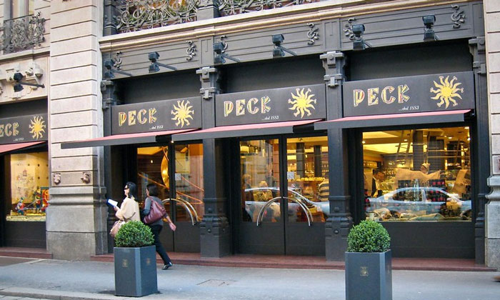 Ресторан-магазин Peck в Милане