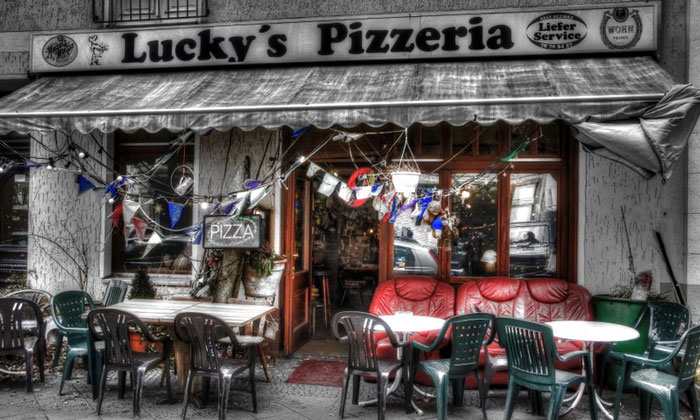 Пиццерия Lucky`s в Берлине