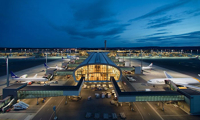 Аэропорт Гардермуэн в Осло
