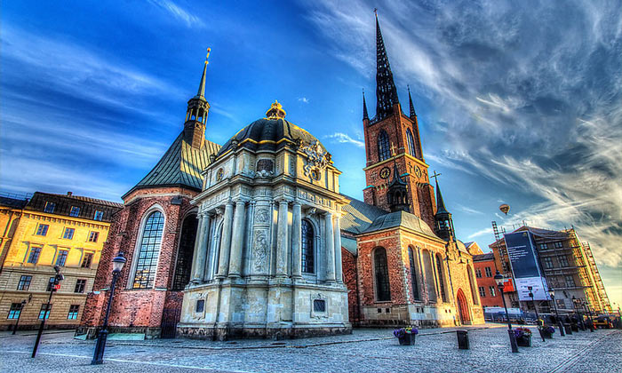 Церковь Риддархольмена в Стокгольме