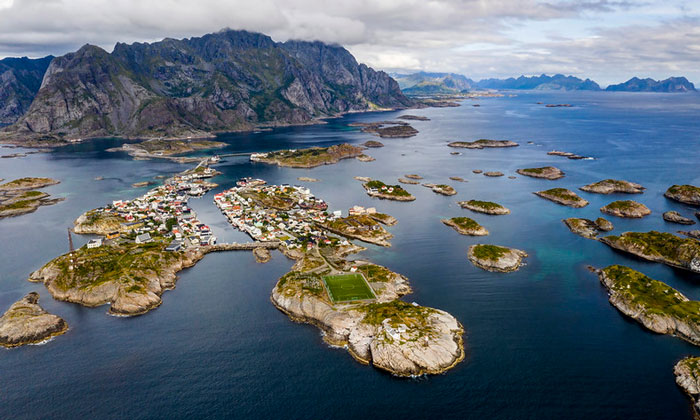 Лофотенские острова в Норвегии