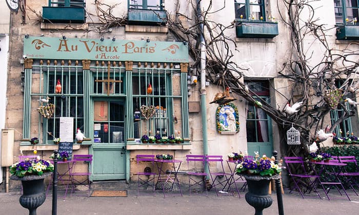 Ресторан «Au Vieux Paris d'Arcole» в Париже