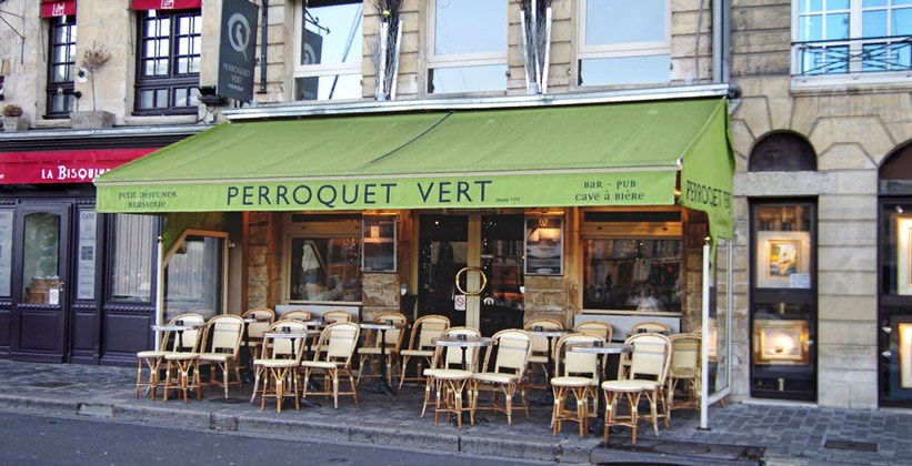 Ресторан Perroquet Vert в Онфлёре