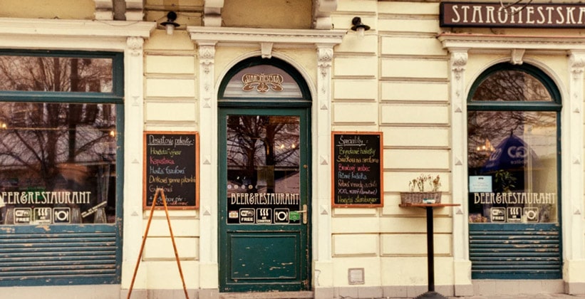 Ресторан Staromestska в городе Кошице