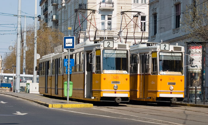 Трамваи Будапешта