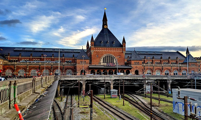 Центральный железнодорожный вокзал Копенгагена