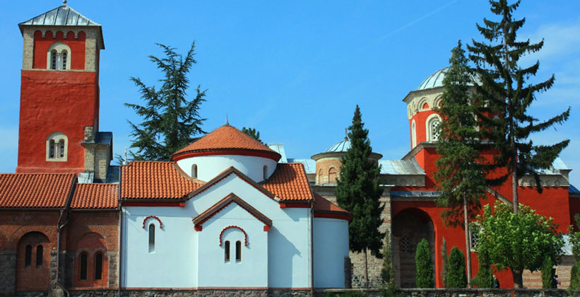 Монастырь Жича в Сербии