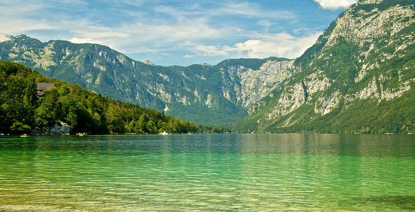 Озеро Бохинь в Словении