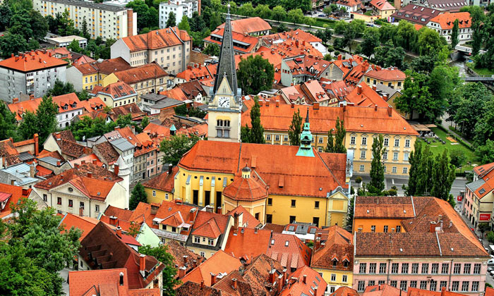 Красочная Любляна