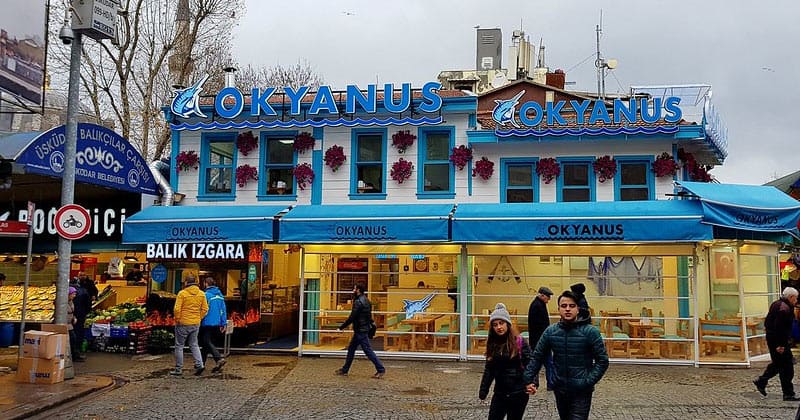 Рыбный ресторан Okyanus в Стамбуле