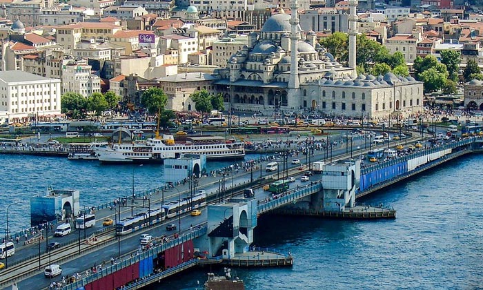 Галатский мост Стамбула