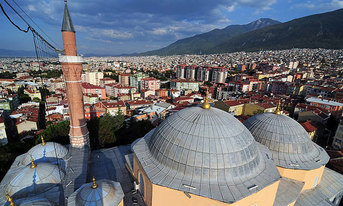 Город Бурса в Турции