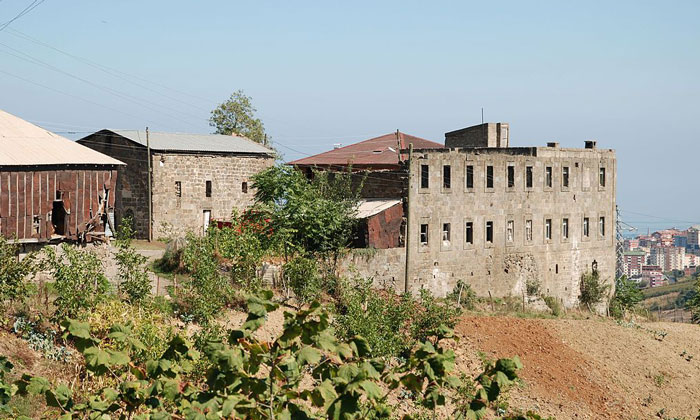 Остатки монастыря Каймаклы в Трабзоне