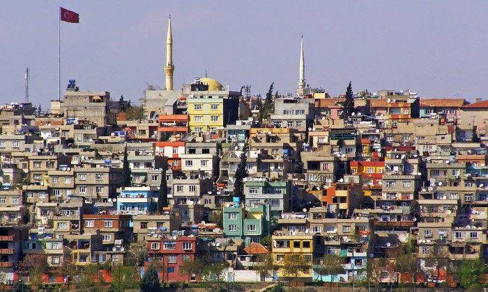 Город Газиантеп в Турции