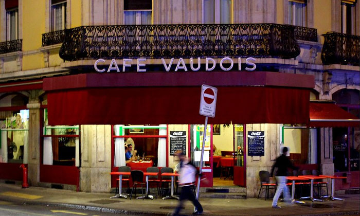 Кафе «Vaudois» в Женеве