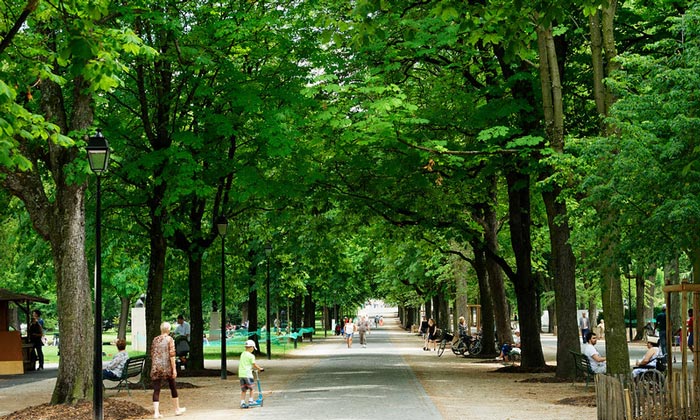 Парк Бастионов в Женеве