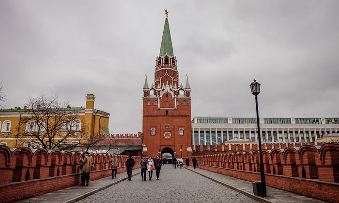 Троицкая башня московского Кремля