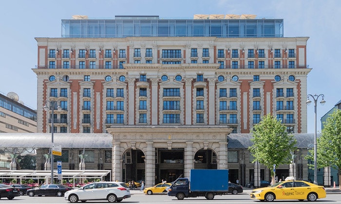 Отель сети Ritz-Carlton в Москве