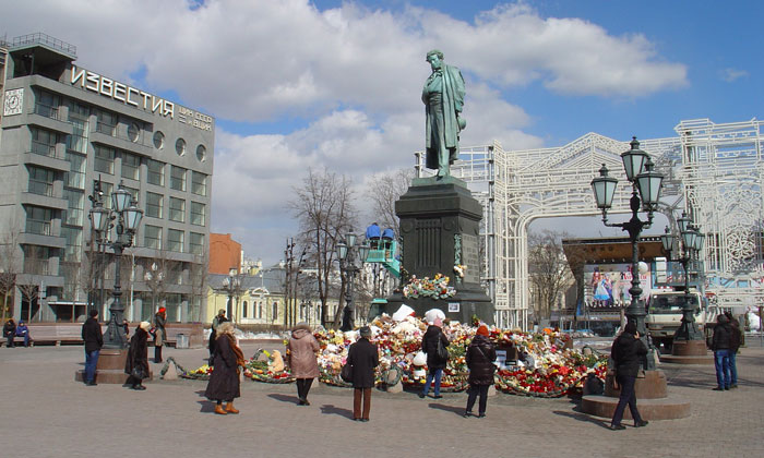Пушкинская площадь Москвы