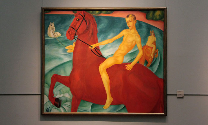 Картина «Купание красного коня» Третьяковки Москвы