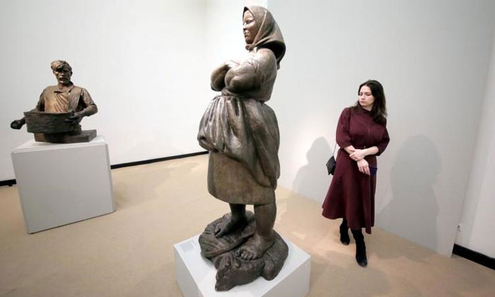 Скульптура «Крестьянка» Третьяковки Москвы