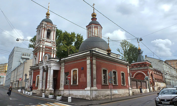 Церковь Николая Чудотворца в Подкопаях Москвы