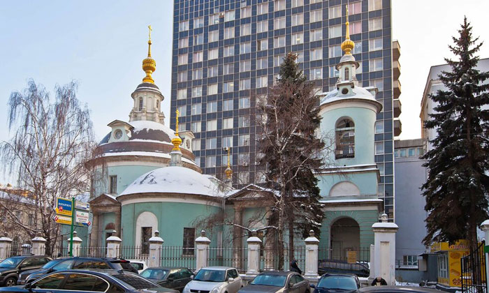 Церковь Космы и Дамиана на Маросейке Москвы