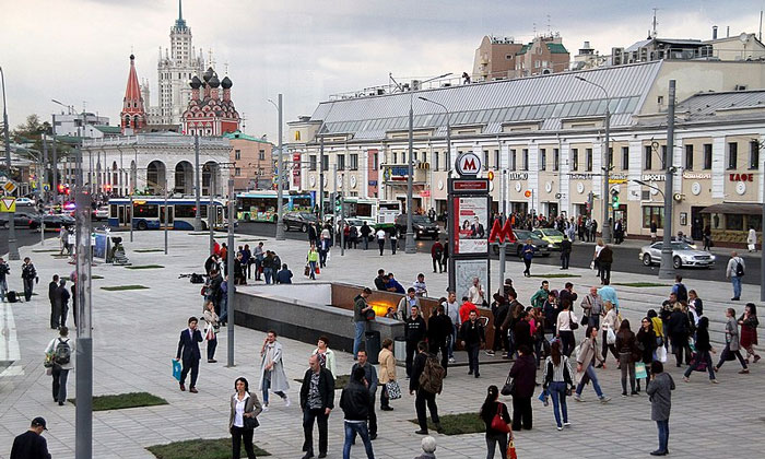 Таганская площадь в Москве