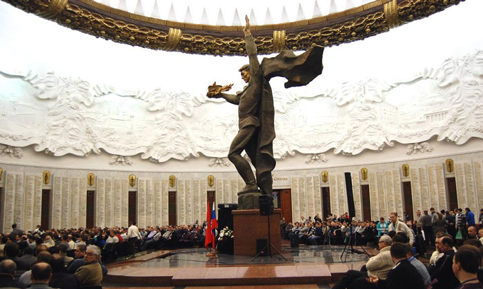 Зал Славы музея Победы в Москве