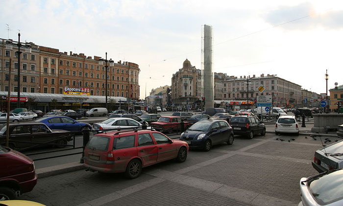 Сенная площадь в Санкт-Петербурге