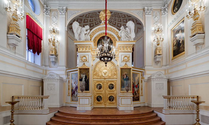 Дворцовая церковь Павловска
